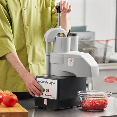 Robot Coupe R U Dice Combination Food Processor With Qt