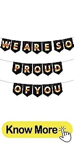 Amazon Katchon We Are So Proud Of You Banner Large Feet No