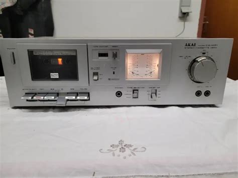 Vintage Akai Cs M Hifi Stereo Cassette Deck Eur Picclick De