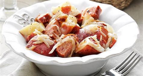 German Potato Salad With Sausage Brenda Gantt Recipes