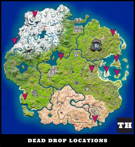 Fortnite Dead Drop Locations In 2022 Try Hard Guides