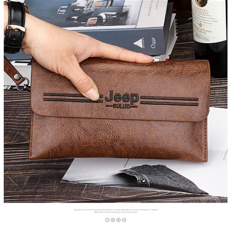 Jeep Buluo Unisex High Quality PU leather long Wallet – Mobigear