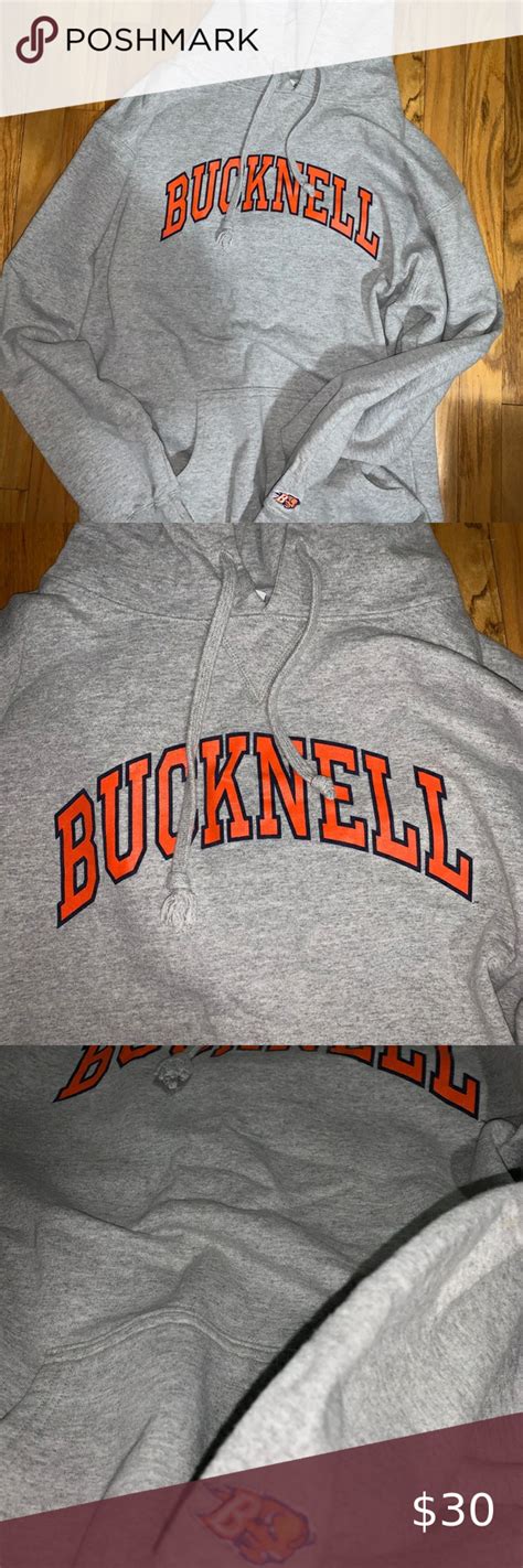 Bucknell Hoodie Size Large Baggy Sweatshirts Sweatshirt Shirt Hoodies