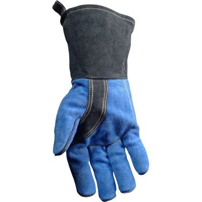 Caiman Premium Split Cowhide MIG Stick Welding Glove With Aramid Cut