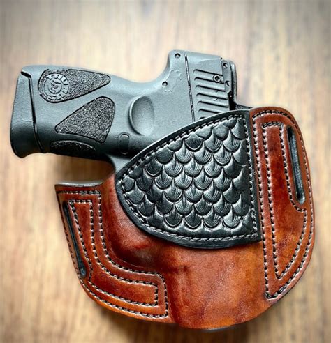 Owb Leather Holster For Taurus G2c G3c Millennium Etsy