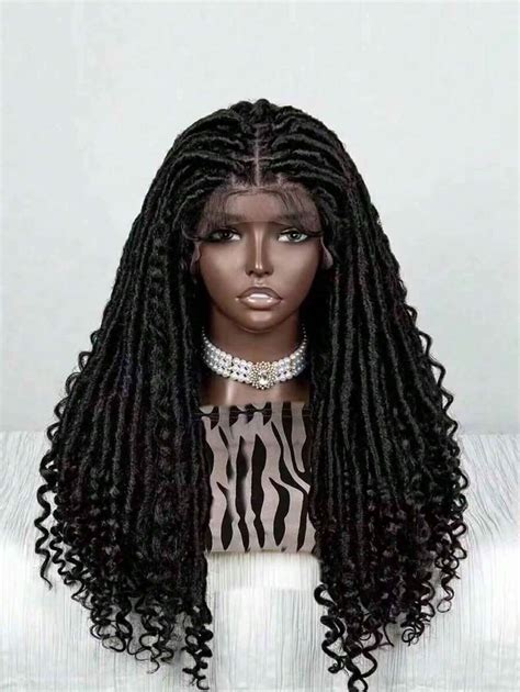 Crochet Style Twisted Hair Wig Braids Dreadlocks Wig For Dreadlocks