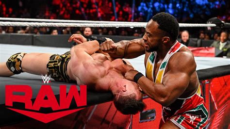 Big E Vs Austin Theory WWE Championship Match Raw Nov 22 2021