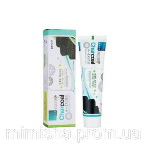 Зубна паста HANIL Chemical Nano Charcoal Dental Toothpaste 180g зі ...