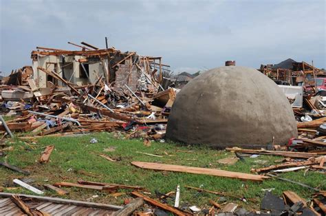 Storm Shelter Survives EF-5 Tornado | FEMA.gov | Storm shelter, Dome ...