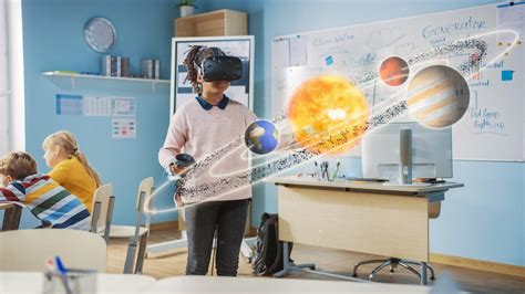 Virtual Reality Vr And Augmented Reality Ar In Education Technology