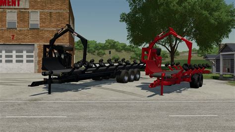 Fs22 Mccormack Cotton Trailer Pack V 10 Bale Transport Mod Für