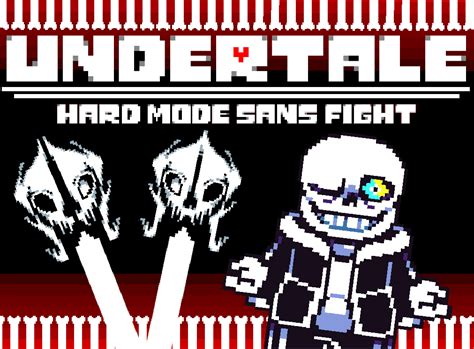 hard mode sans fight undertale  dd