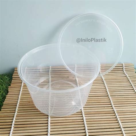 Jual Thinwall Dm 450 Ml Round Thinwall Bulat Food Container 450ml