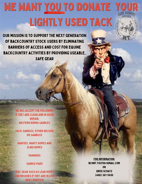 Gear Up Program | Welcome to Back Country Horsemen of the Flathead
