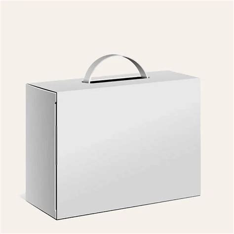 Cardboard Box With Handle Carry Handle Cartons WeCustomBoxes