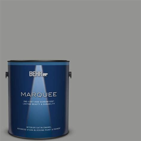 BEHR MARQUEE 1 Gal 780F 5 Anonymous One Coat Hide Satin Enamel