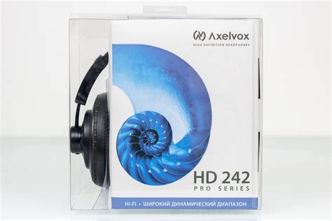 Axelvox HD 242 – профессиональные наушники со съёмным кабелем