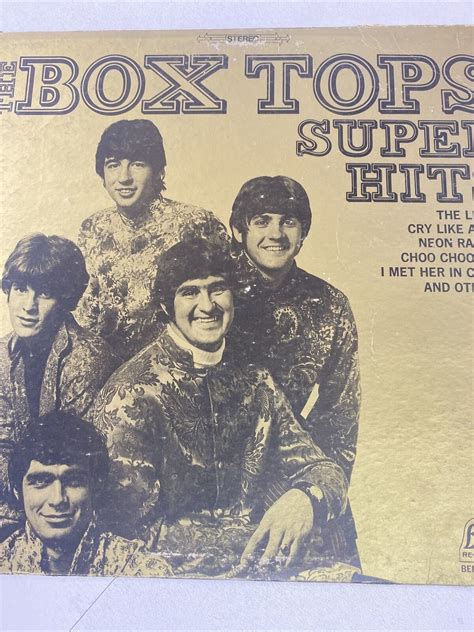 The Box Tops Lp Super Hits 1968 On Bell Vg CS Etsy