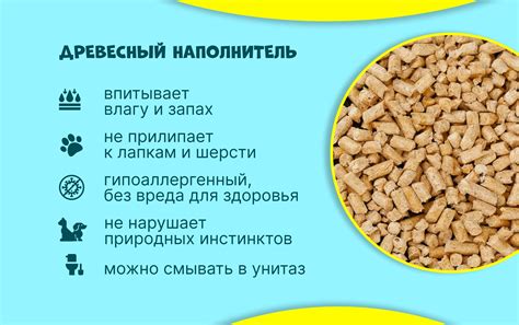Древесный наполнитель для кошачьего туалета 15 л 5 кг - купить с ...