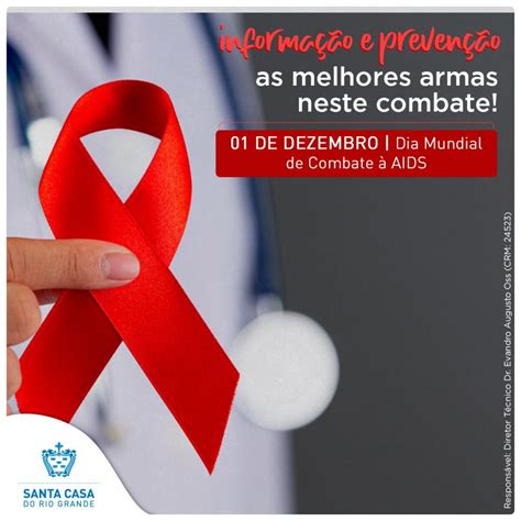 01 12 Dia Mundial de Combate à Aids Associação de Caridade Santa