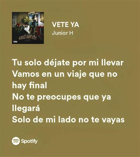 Junior H Frases De Canciones Bonitas Canciones Letras De Canciones