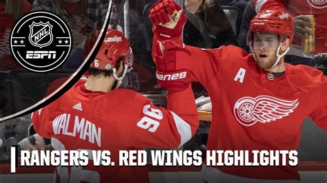 New York Rangers vs. Detroit Red Wings | Full Game Highlights - YouTube