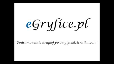 Podsumowanie Drugiej Po Owy Pa Dziernika W Powiecie Gryfickim