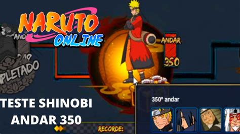 Naruto Online Teste Shinobi Andar Main Punho De Pedra Youtube