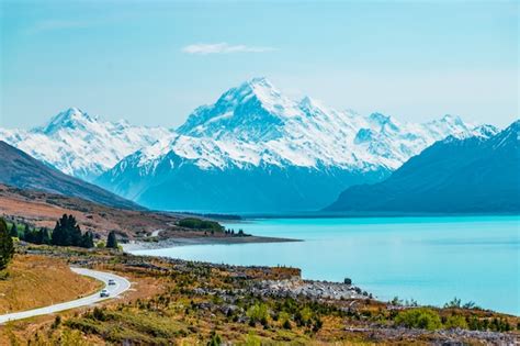 Premium Photo Aoraki Mount Cook The Highest Mountain In New Zealand