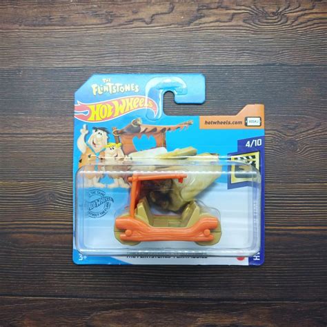 Jual HOT WHEELS THE FLINTSTONES FLINTMOBILE SHORT CARD BLISTER PENDEK