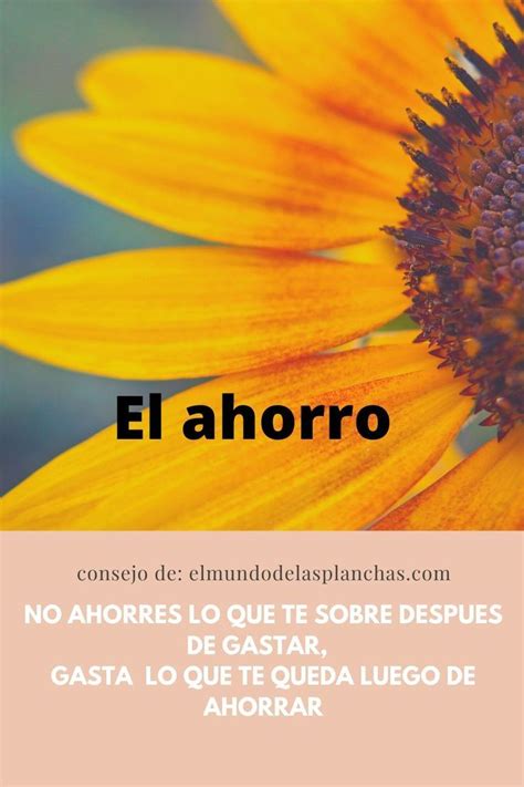 A Yellow Sunflower With The Words El Ahororo In Spanish