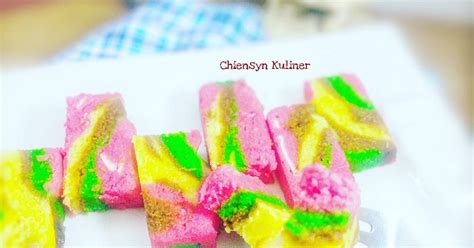 Resep Singkong Pelangi Cetak Enak Dan Mudah Cookpad