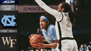 North Carolina Vs Wake Forest Condensed Game 2021 22 ACC Womens