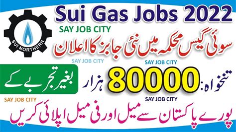 Sui Gas Jobs 2022 Sui Southern Gas Company Jobs Ssgc Careers Sui