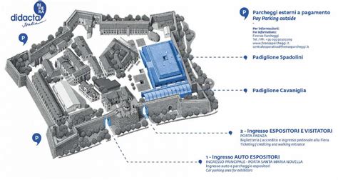 Mappa Fortezza Fiera Didacta Italia