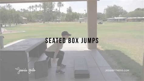 Jessie S Girls Home Edition Seated Box Jumps Youtube