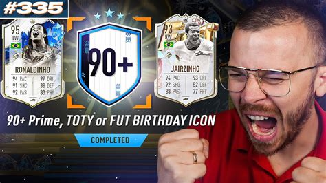 My New 90 Prime Toty Or Fut Birthday Icon Upgrade In Fifa 23 Ultimate