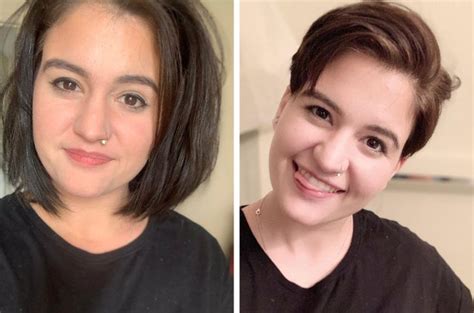 20 Long Haired Women Who Dared To Get A Short Haircut Bright Side