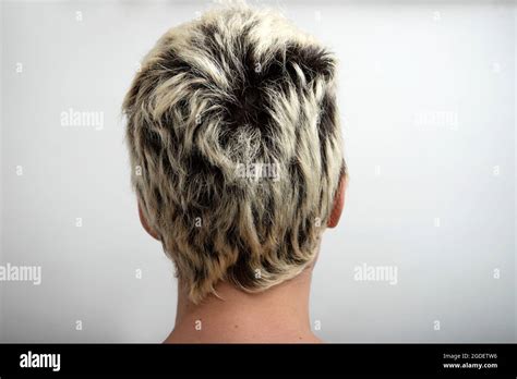 Bleached tips hair hi-res stock photography and images - Alamy