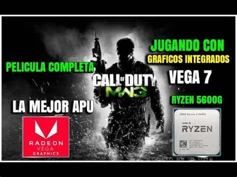 Ryzen G Call Of Duty Modern Warfare Juego Completo Con Graficos