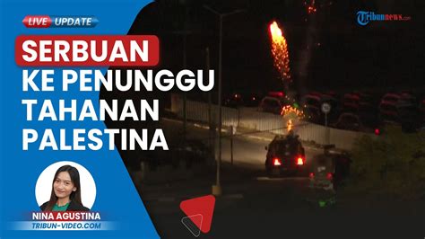 Pasukan IOF Israel Serbu Kota Beitunia Tembakkan Gas Air Mata Sebelum