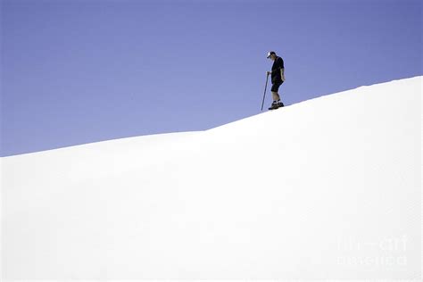 Hiking White Sands National Monument Photograph by Karen Foley - Fine ...