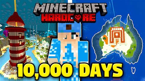 I Survived 10 000 Days In Hardcore Minecraft World Tour YouTube