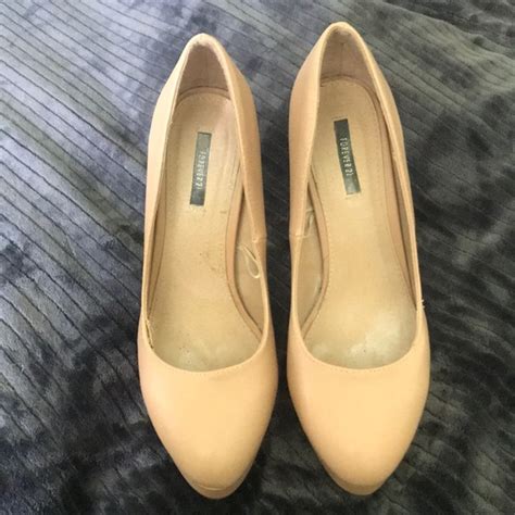 Forever 21 Shoes Forever 2 Nude Platform Pumps Poshmark