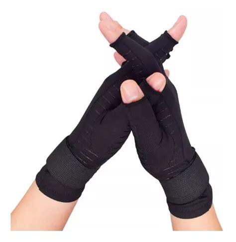 Guantes De Compresi N Con Fibra Cobre Artritis Tendinitis En Venta