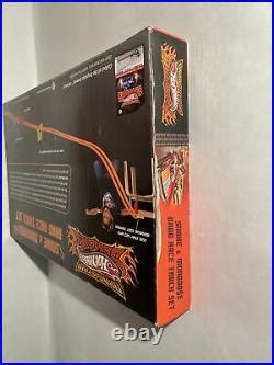 Car Track Set Hot Wheels Drag Strip Demons Snake Mongoose Drag Race Track Set Sealed