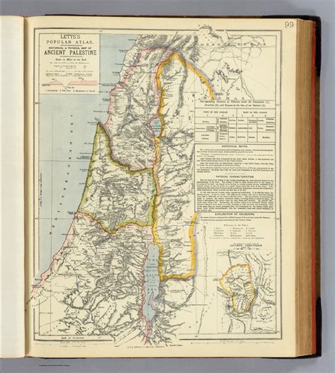 Ancient Palestine. - David Rumsey Historical Map Collection