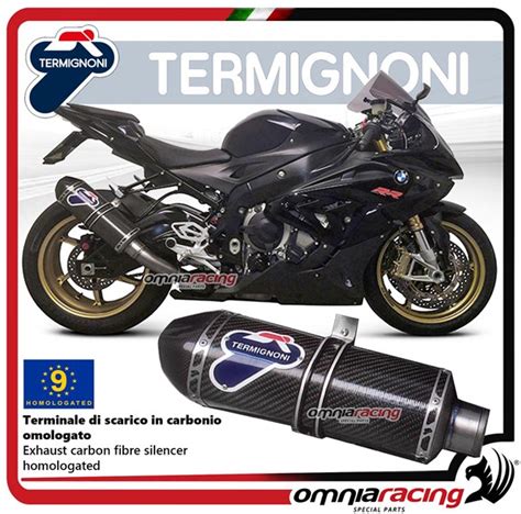 Termignoni Relevance Carbon Fiber Exhaust Slip On Homologated For