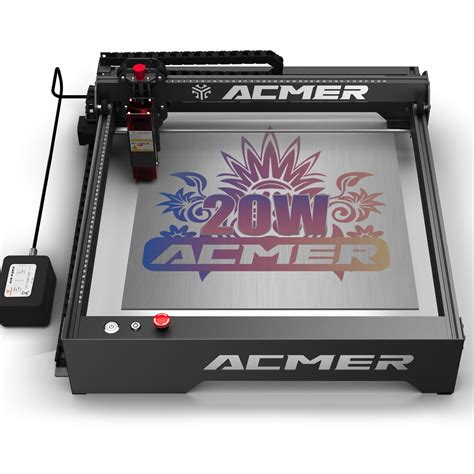 Acmer P W Lasergravierer Mit Automatischem Luftunterst Tzungssystem