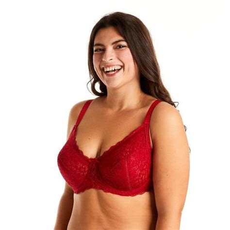 Soutien Gorge Grand Maintien Rouge Elena Pomm Poire Lemon Curve